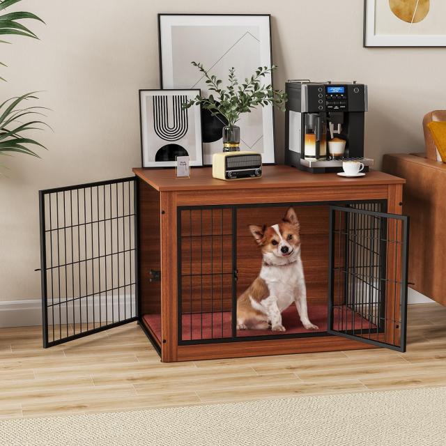 Alebert 犬 ケージ ペットケージ 木製 【メーカー一年保証 Alebert 犬 ケージ ペットケージ 木製 【メーカー一年保証