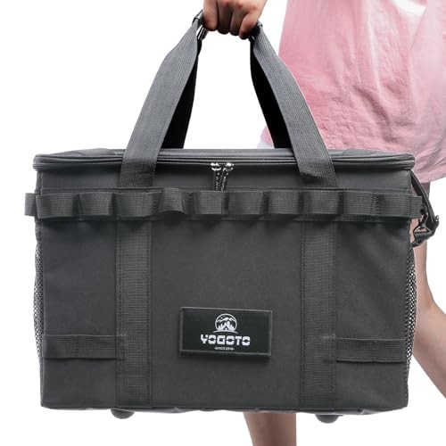 YOGOTO 収納ボックス アウトドア キャンプ ギアボックス コンテナ 36L/60L トランク収納 大容量 深型 車載収納 ソロキャンプ用  ギアケーの通販はau PAY マーケット - ふうまりストア | au PAY マーケット－通販サイト