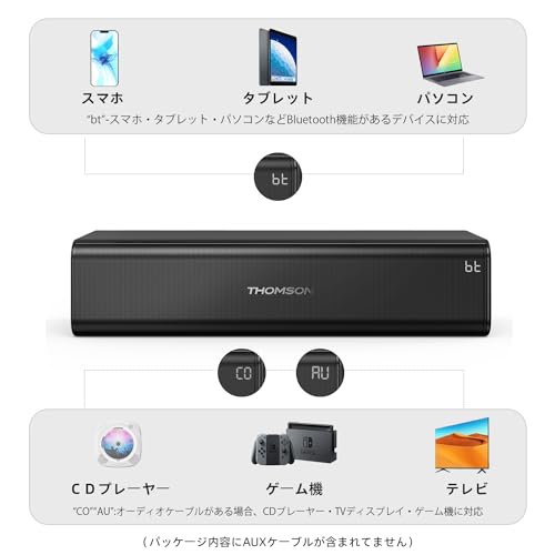 THOMSON カラオケセット 拡声器 ワイヤレスマイク2本付き PA