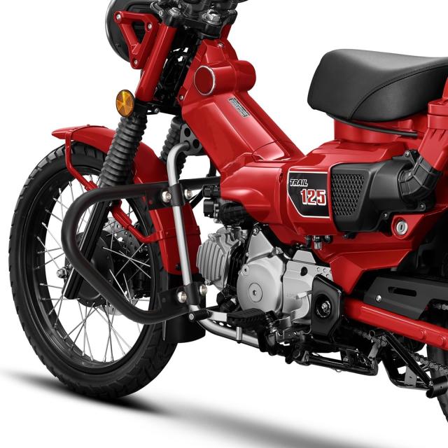 Bruce ＆ Shark(ブルース・サメ) ハンターカブ エンジンガード CT125エンジンガード 適用ホンダ CT125 ハンターカブ 2020-2023用 ct125 ハ_6