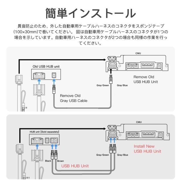 CARABC Carplay アダプター対応マツダ 2/3/6/CX3/CX5/CX9/MX5 CARABC Carplay アダプター対応マツダ 2/3/6/CX3/CX5/CX9/MX5