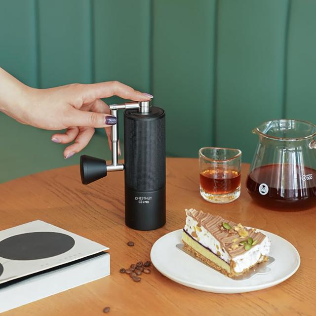 タイムモア TIMEMORE 栗子C3S 手挽きコーヒーミル 手動式 コーヒーグラインダー ステンレス臼 粗さ調整可能 清掃しやすい coffee grinder_6