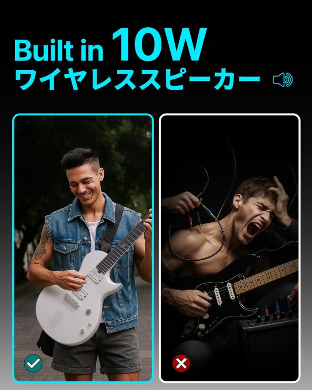 ENYA Nova GO Sonic スマートエレキギター 初心者入門セット カーボン 