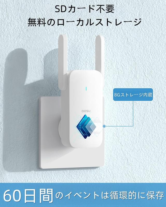 インターホン ワイヤレス ドアホン Alexa連動 AOSU 5MP画質 【公式通販】