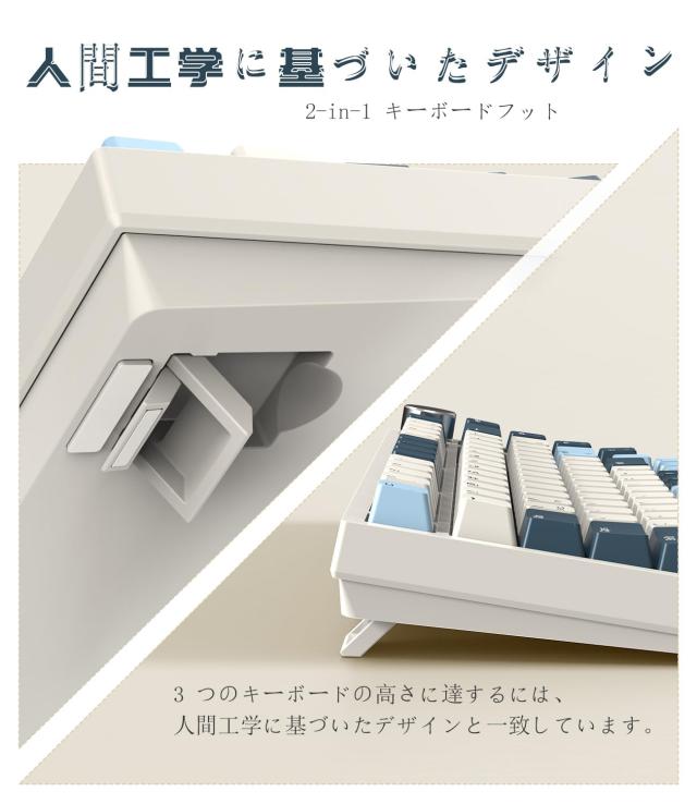 MAMBASNAKE×ATTACK SHARK K85 ラピッドトリガー キーボード 有線 75% RGB マグネット ゲーミングキーボード + コイルケーブル + PBTキー_8