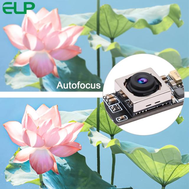 ELP 16MP オートフォーカス USB カメラ マイク付き コンピューター用 ミニ UVC USB2.0 ライトバーンカメラ マイクロ USB セキュリティ PC_1