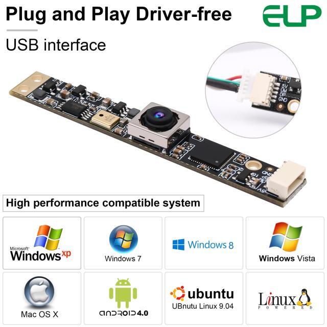 ELP 16MP オートフォーカス USB カメラ マイク付き コンピューター用 ミニ UVC USB2.0 ライトバーンカメラ マイクロ USB セキュリティ PC_7