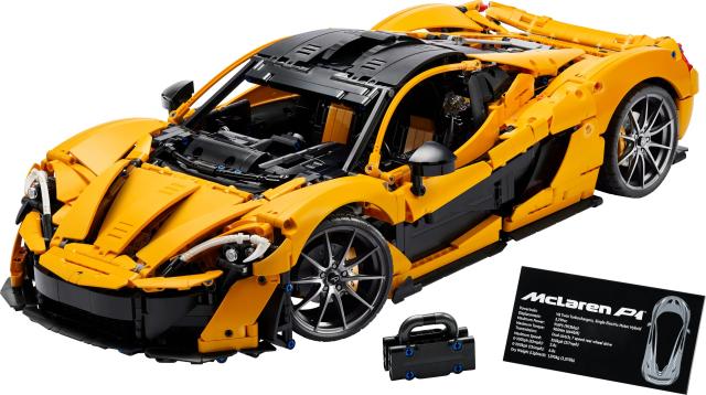 レゴ(LEGO) テクニック McLaren P1 おもちゃ 玩具 誕生日 プレゼント ブロック 母の日 父の日 男性 女性 乗り物 車 ミニカー 42172_3