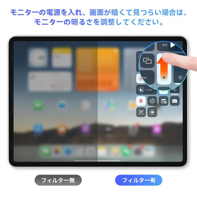 360度 マグネット式 覗き見防止フィルム iPad 9th 8th 7th Generation