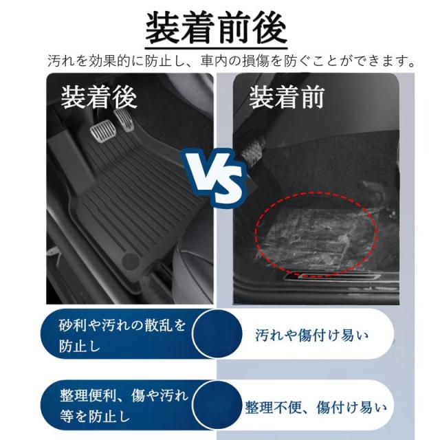 日産 ノート E13/ノート オーラ FE13系 3Dフロアマット ノート E13系 フロアマット NISSAN NOTE AURA FE13 SFNE13 TPE素材 防水仕様 耐汚_6