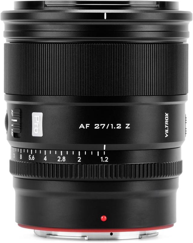VILTROX AF 27mm F1.2 Pro Z マウントレンズ 超大口径焦点 軽量 瞳AF