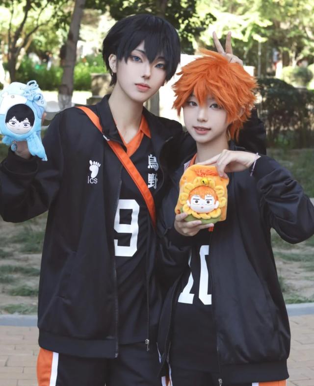 NOKIJP] 烏野高校 音駒高校 コスプレ 孤爪 研磨 コスプレ 日向 翔陽