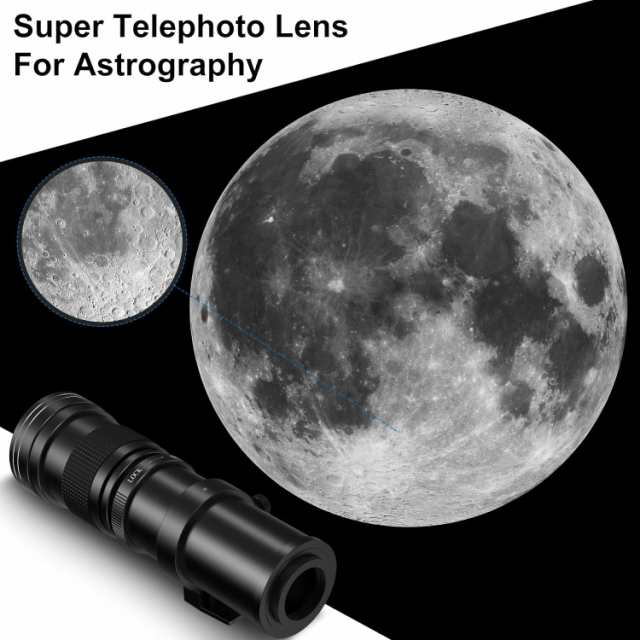 Lightdow 望遠レンズ420-800mm f/8.3 対応ニコンF-mount マニュアルズーム望遠レンズ + T-マウント対応ニコンD5500  D3300 D3200 D5300 D3の通販はau PAY マーケット - Litlulu Meena | au PAY マーケット－通販サイト