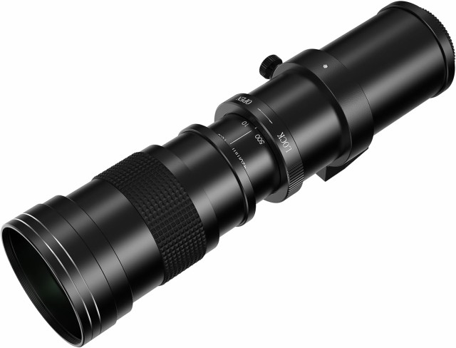 Lightdow 望遠レンズ420-800mm f/8.3 対応ニコンF-mount マニュアルズーム望遠レンズ + T-マウント対応ニコンD5500  D3300 D3200 D5300 D3の通販はau PAY マーケット - Litlulu Meena | au PAY マーケット－通販サイト