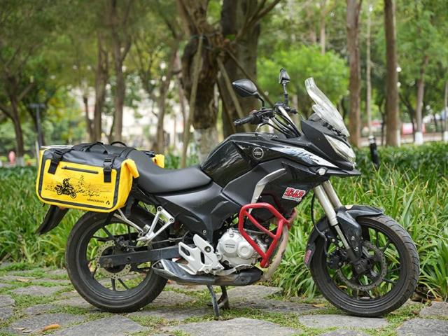 ARMOURAIN バイクのサイド・バッグ50L (25L*2) の座席袋サドル袋オートバイの付属品 (Yellow)_2