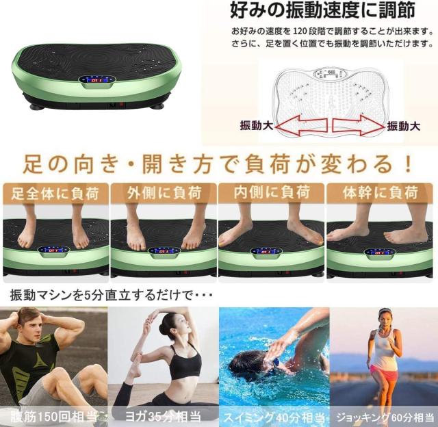 HANARE 振動マシン ブルブル振動マシン ボディーシェイカーフィット 振動マシーン 健康ダイエットマシン ぶるぶるマシン ギフト 巣ごもり_2