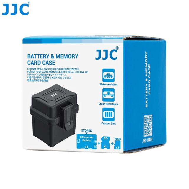 JJC カメラバッテリーケース メモリーカードケース SD SDHC SDXC