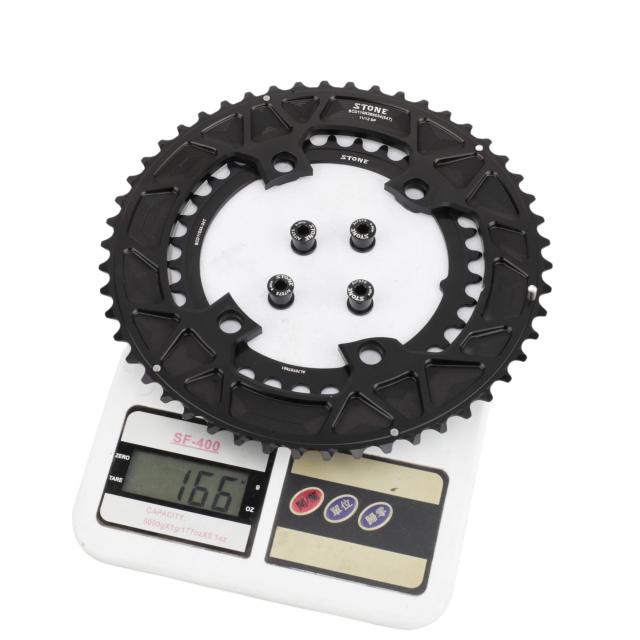Stone 110bcd ダブルサークルチェーンリング Shimano 105 R7100 UT
