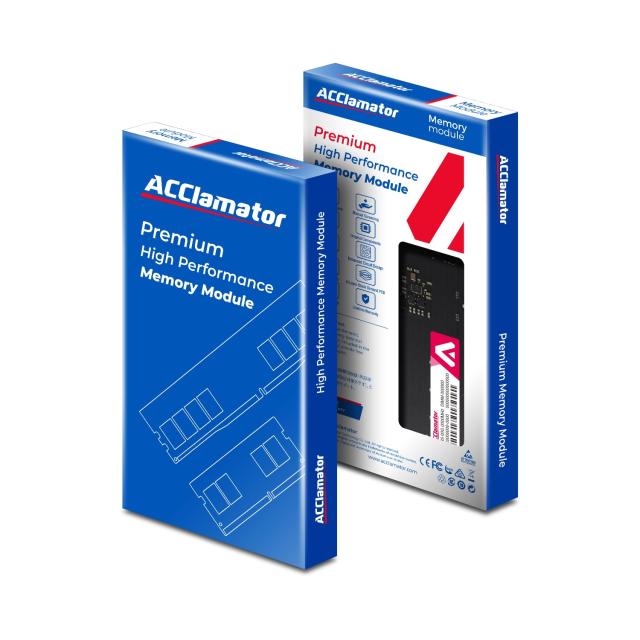 DDR5 32GB（16GB×2枚）4800MHz デスクトップPC用メモリ (PC5-38400)288pin 1.1V Acclamatorの通販は