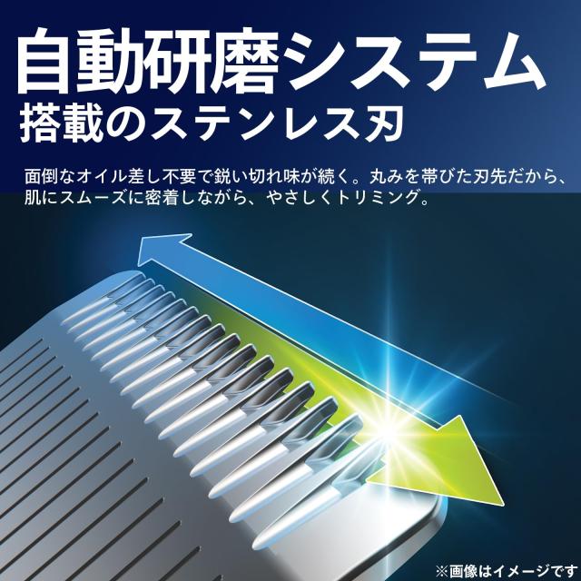 フィリップス ヒゲトリマー3000シリーズ (0.5mm 単位で20段階の調整が可能 0.5〜10mm) BT3233/15 スペースブラック
