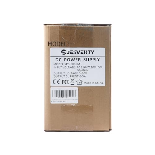 Jesverty 直流安定化電源新型SPS-6005M（60V/5A） 、0-60V 0-5A電圧
