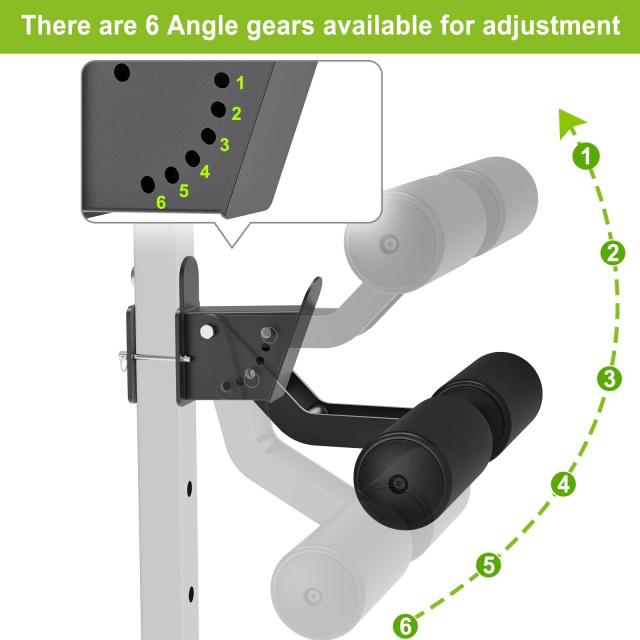 ノルディックハムストリングカールスクワットラックアタッチメント 2