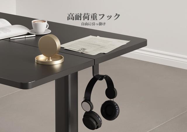 電動昇降スタンディングデスクキーボードトレイ付◆定価26000円幅120奥行60 kintatsu_desk-01