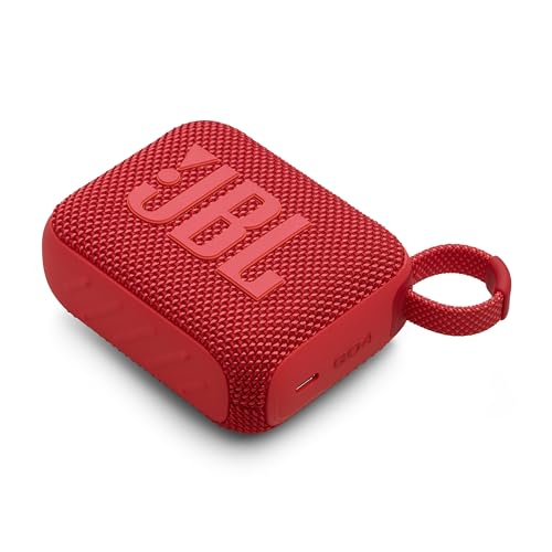 JBL GO4 Bluetoothスピーカー USB C充電/IP67防塵防水/アプリ対応