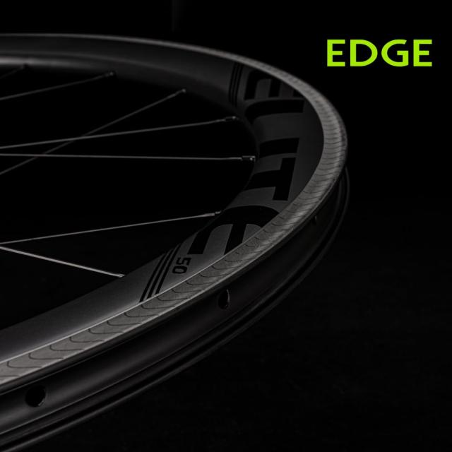 ELITEWHEELS カーボンホイール エッジ 700c リムブレーキ セラミックベアリング 超軽量 1291g 40mm ホイールセット ロードバイク用 ラチ_5