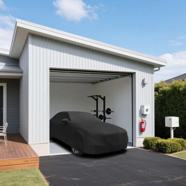 Erato(エラト) 車 カバー 室内 屋内用車カバー ストレッチ素材 傷つかない 防塵防風 柔らかい 高伸縮 ピッタリ 490-525cmセダン適用 おし_8