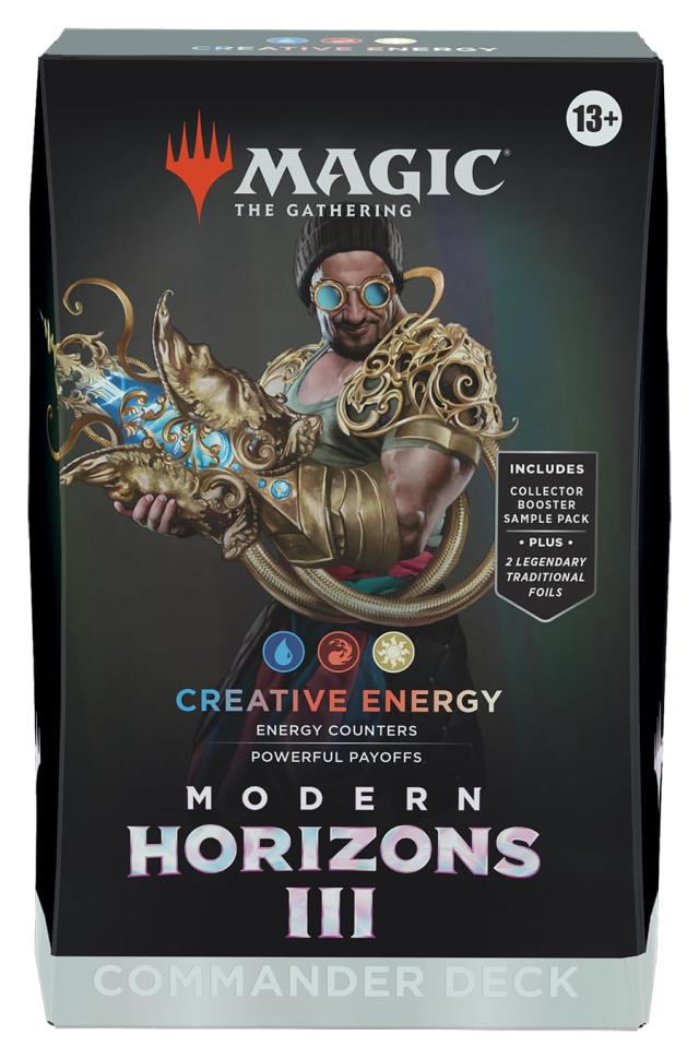 マジック：ザ・ギャザリング モダンホライゾン3 統率者デッキ「クリエイティブ・エネルギー」 英語版 MTG トレカ ウィザーズ・オブ・ザ・_1