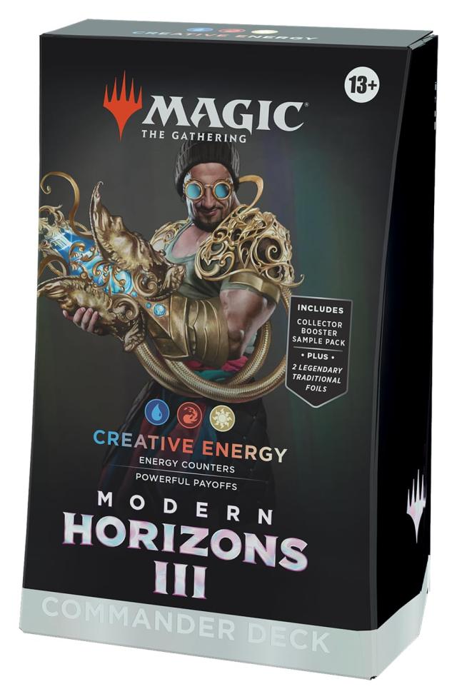 マジック：ザ・ギャザリング モダンホライゾン3 統率者デッキ「クリエイティブ・エネルギー」 英語版 MTG トレカ ウィザーズ・オブ・ザ・_2