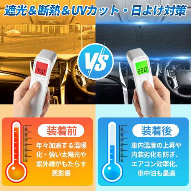 【6層構造】サンシェード トヨタ ルーミー/タンク M900A/M910A【遮光率99.9% 車種専用設計 厚手】2024新型 遮光＆断熱＆UVカット 高密度の通販は