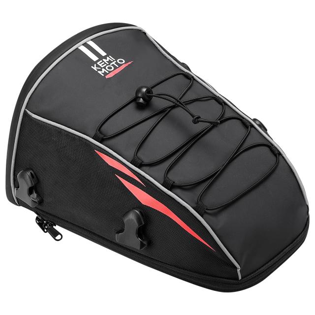 バッグ cosmo KEMIMOTO バイク用 シートバッグ 拡張機能あり7.5-9L シートカウル風