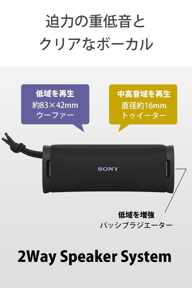Sony ワイヤレススピーカー srs ult10 sony スピーカー 大型 防水