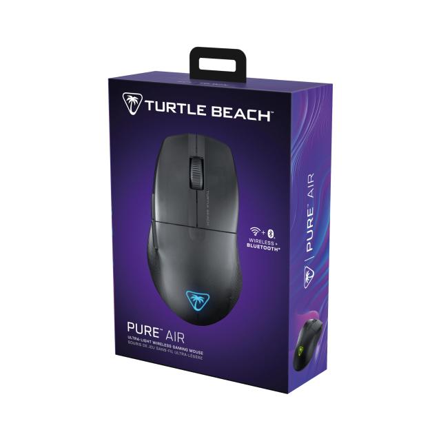 【Amazon.co.jp限定】TURTLE BEACH ゲーミングマウス Pure Air ブラック ワイヤレス 超軽量 54g 26K dpi 左右非対称 FPS/アクション ミド_8
