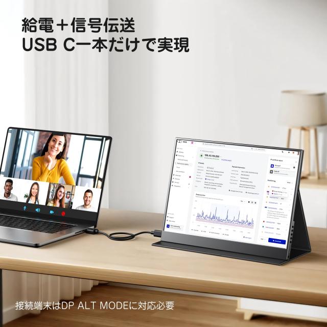 KEEPTIME モバイルモニター 13.5インチ 2K解像度 モバイルディスプレイ 2256x1504 ポータブルモニター 超軽量380g 高輝度400nits 100％色の通販は