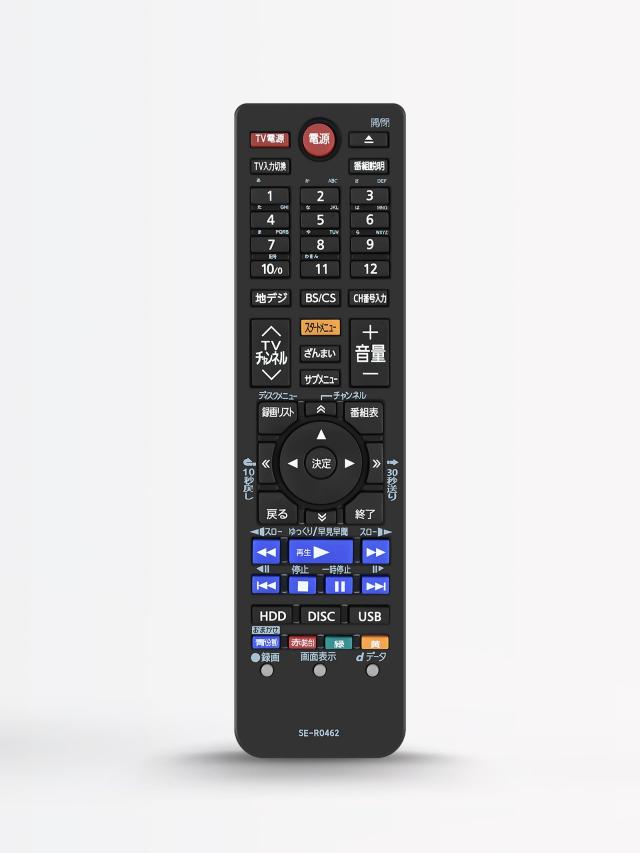 ブルーレイディスクレコーダー リモコン SE-R0462 for 東芝 ブルーレイ