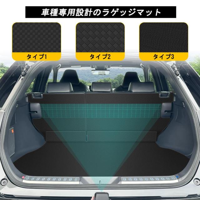 専用ページ❣️❣️❣️ YORKNEIC トヨタ ハリアー 80系 ラゲッジマット 2020年〜現行