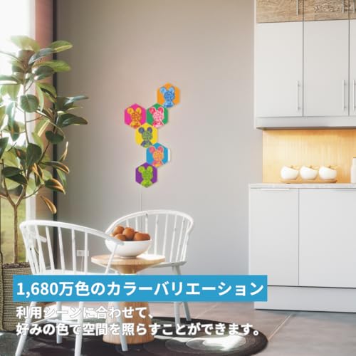 Nanoleaf Mosmark Limited Editionスターターパック Nanoleaf(ナノリーフ) Mosmark Limited Edition ヘキサゴン スターター