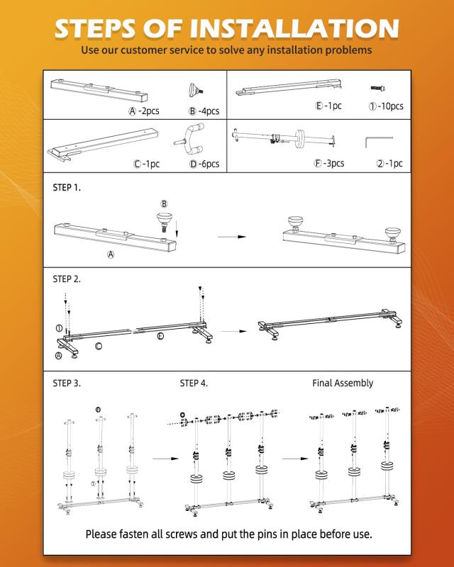 STRICH ギタースタンド 4段階調節可能 アコースティックエレキギター ベース バンジョー用 ギタースタンド マルチギタースタンド 6本ホル_5