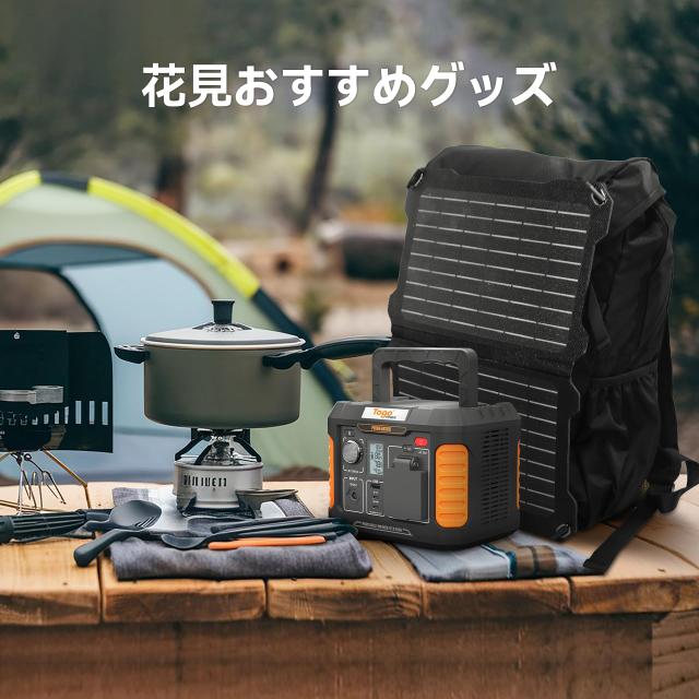 Togo Power進化品 ポータブル電源 小型 177Wh/55200mah AC定格300W DC/USB-A/PD 1.5時間急速充電 バックアップバッテリー リン酸鉄ポータ