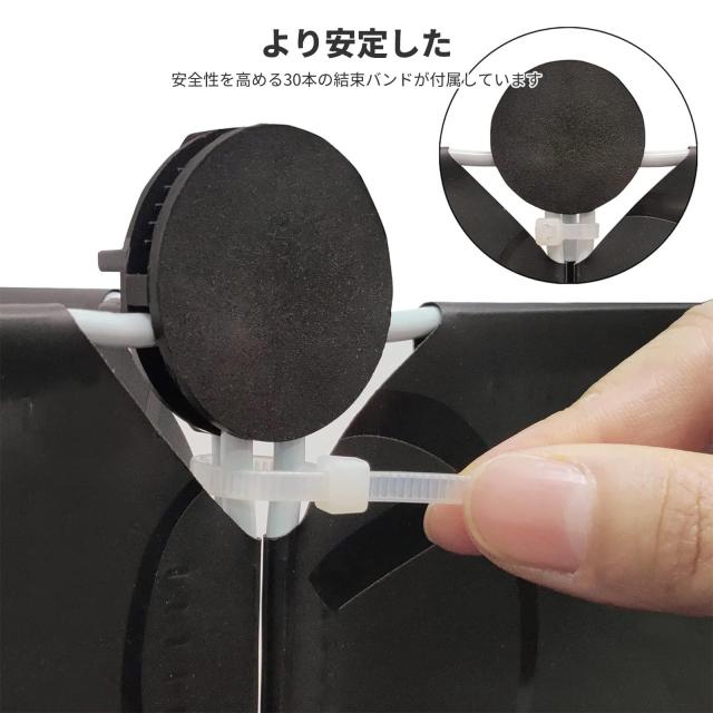 Aissiora 組み立て式 シューズボックス 大容量 下駄箱 クリア 透明扉 スニーカーボックス 靴収納 靴棚 靴箱 収納 クロゼット 玄関 多層_4
