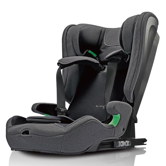 カーメイト(エールベベ) チャイルドシート ジュニアシート ISOFIX R129 1歳頃から使える パパットR ST ナチュラルダークグレー ジャンピ_8