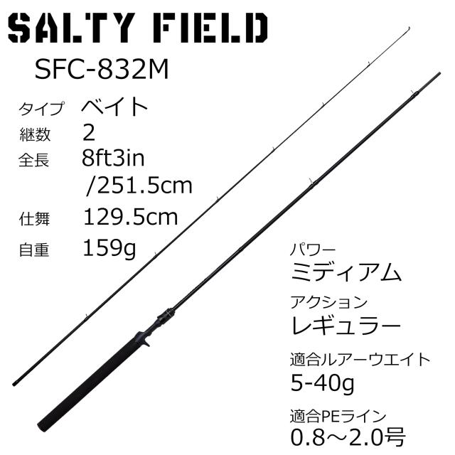 Amazon.co.jp限定】Abu Garcia(アブガルシア) SALTYFIELD ソルティー