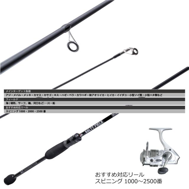 Amazon.co.jp限定】Abu Garcia(アブガルシア) SALTYFIELD ソルティー