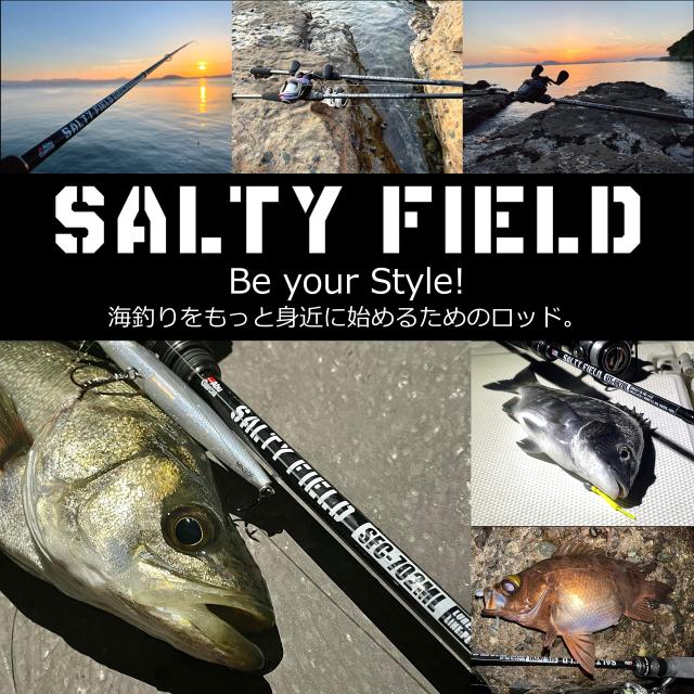 SFS-965M-MB シーバスロッドショアジギング Amazon.co.jp限定】Abu Garcia(アブガルシア) SALTYFIELD ソルティー