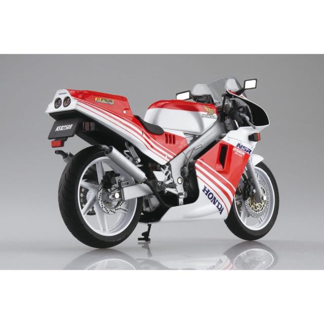 青島文化教材社(AOSHIMA) スカイネット 1/12 完成品バイク ホンダ NSR250R ’88 ファイティングレッド/ロスホワイト_1