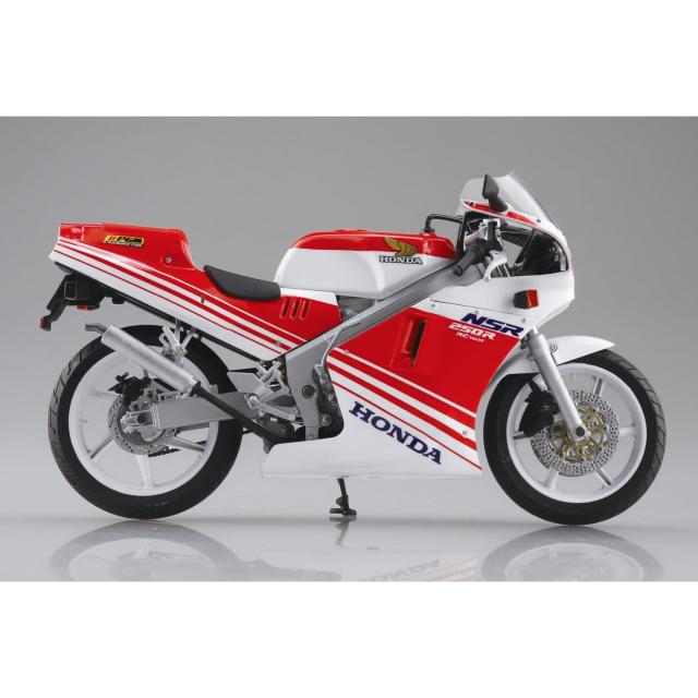 青島文化教材社(AOSHIMA) スカイネット 1/12 完成品バイク ホンダ NSR250R ’88 ファイティングレッド/ロスホワイト_2