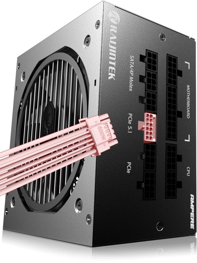 RAIJINTEK AMPERE 1200 WHITE 電源ユニット ATX3.1対応 80PLUS